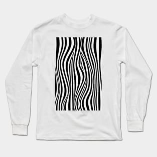 Zebra abstract 1 Long Sleeve T-Shirt